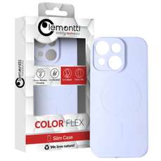 Husa de protectie pentru iPhone 15 Plus, lila, Silicon MagSafe Lemontti