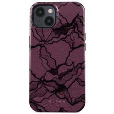 Husa de protectie pentru iPhone 15, Dual Layer That Girl, Burga