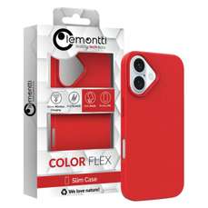 Husa de protectie pentru iPhone 16, MagSafe, rosu, Multiple Color Wheat Lemontti