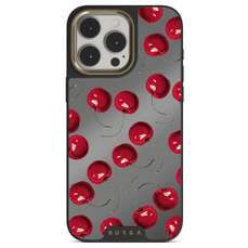 Husa de protectie pentru iPhone 15 Pro, Elite Mirror Magsafe Gold Cherrybomb, Burga