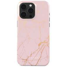 Husa de protectie pentru iPhone 15 Pro, Dual Layer Peachy Gold, Burga