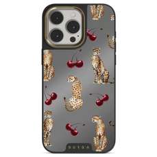 Husa de protectie pentru iPhone 15 Pro, Elite Mirror Magsafe Gold Cougar, Burga