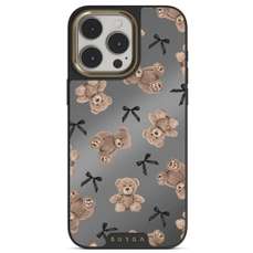 Husa de protectie pentru iPhone 15 Pro, Elite Mirror Magsafe Gold BFF, Burga