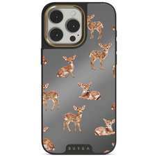 Husa de protectie pentru iPhone 15 Pro, Elite Mirror Magsafe Gold Bambi, Burga