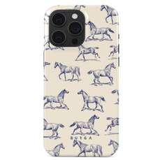 Husa de protectie pentru iPhone 15 Pro, Dual Layer Derby Race, Burga