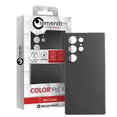 Husa de protectie pentru Samsung Galaxy S24 Ultra, negru, Liquid Silicon Lemontti