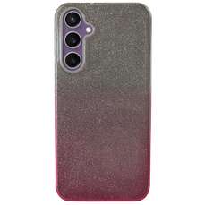 Husa de protectie pentru Samsung Galaxy S23 FE, transparent/roz, Shining Lemontti