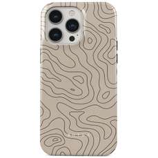 Husa de protectie pentru iPhone 15 Pro, Dual Layer Wild Terrain, Burga
