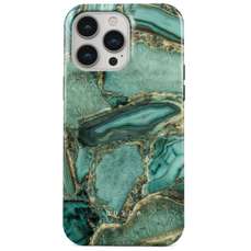 Husa de protectie pentru iPhone 15 Pro, Dual Layer Ubud Jungle, Burga