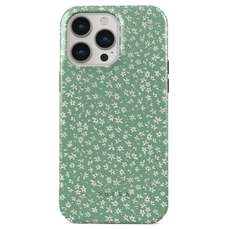 Husa de protectie pentru iPhone 15 Pro, Dual Layer Lush Meadows, Burga