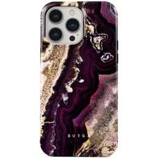 Husa de protectie pentru iPhone 15 Pro, Dual Layer Purple Skies, Burga