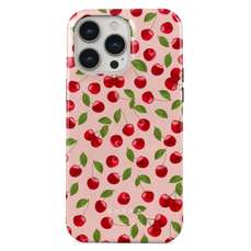 Husa de protectie pentru iPhone 15 Pro, Dual Layer Afternoon Treat, Burga