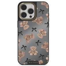 Husa de protectie pentru iPhone 15 Pro Max, Elite Mirror Magsafe Gold BFF, Burga