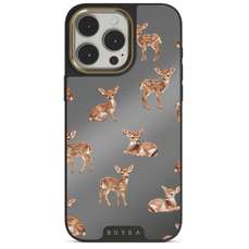 Husa de protectie pentru iPhone 15 Pro Max, Elite Mirror Magsafe Gold Bambi, Burga