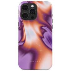 Husa de protectie pentru iPhone 15 Pro Max, Dual Layer Nebula, Burga