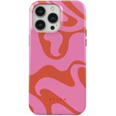 Husa de protectie pentru iPhone 15 Pro Max, Dual Layer Ride the Wave, Burga