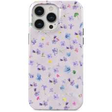 Husa de protectie pentru iPhone 15 Pro Max, Dual Layer Wildflower, Burga