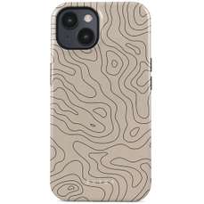 Husa de protectie pentru iPhone 15 Plus, Dual Layer Wild Terrain, Burga