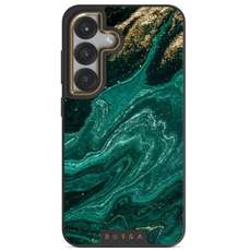 Husa de protectie pentru Samsung Galaxy S25 Plus, Elite Gold Emerald Pool, Burga