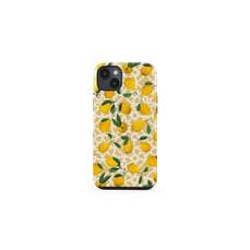 Husa de protectie pentru iPhone 14, Dual Layer Lemon Juice, Burga
