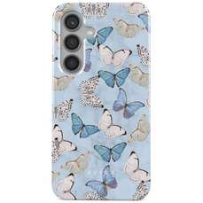 Husa de protectie pentru Samsung Galaxy S24, Dual Layer Give Me Butterflies, Burga