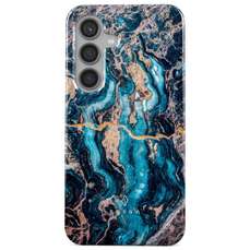 Husa de protectie pentru Samsung Galaxy S24, Dual Layer Mystic River, Burga