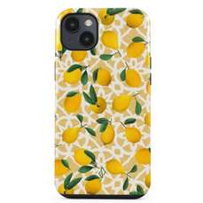 Husa de protectie pentru iPhone 14 Plus, Dual Layer Lemon Juice, Burga