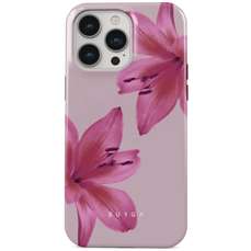 Husa de protectie pentru iPhone 14 Pro, Dual Layer Fragile Beauty, Burga