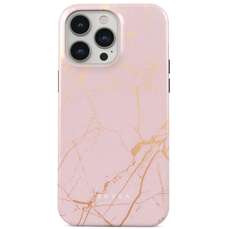Husa de protectie pentru iPhone 14 Pro, Dual Layer Peachy Gold, Burga