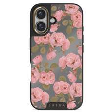 Husa de protectie pentru iPhone 16, Elite Mirror Magsafe Gold Desert Rose, Burga