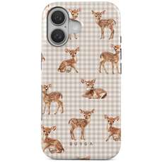 Husa de protectie pentru iPhone 16, Dual Layer Bambi, Burga