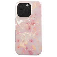 Husa de protectie pentru iPhone 16 Pro Max, Dual Layer Golden Coral, Burga
