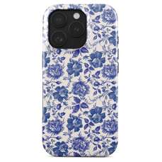 Husa de protectie pentru iPhone 16 Pro Max, Dual Layer Garden Stories, Burga