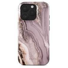 Husa de protectie pentru iPhone 16 Pro Max, Dual Layer Golden Taupe, Burga