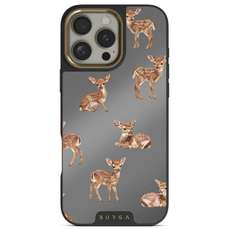 Husa de protectie pentru iPhone 16 Pro, Elite Mirror Magsafe Gold Bambi, Burga