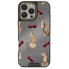 Husa de protectie pentru iPhone 16 Pro, Elite Mirror Magsafe Gold Cougar, Burga