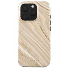 Husa de protectie pentru iPhone 16 Pro, Dual Layer Full Glam, Burga