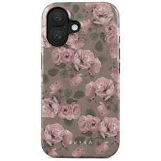 Husa de protectie pentru iPhone 16 Plus, Dual Layer Vintage Glamour, Burga