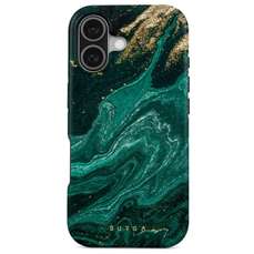 Husa de protectie pentru iPhone 17, Dual Layer Magsafe Emerald Pool, Burga