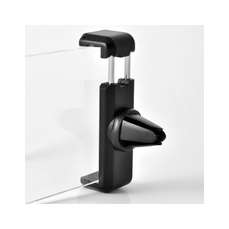 Suport auto pentru telefon, prindere la sistemul de ventilatie, negru, Lemontti