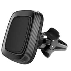 Suport auto pentru telefon, prindere la sistemul de ventilatie, negru, Magnetic 360 Flex Lemontti