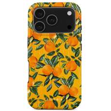 Husa de protectie pentru iPhone 17 Pro, Dual Layer Magsafe Orange Lemonade, Burga
