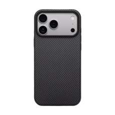 Husa de protectie pentru iPhone 17 Pro Max, MagSafe, Aramida 600D, negru/gri, UltraGuard Pitaka KI1701PBM