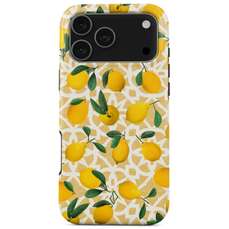 Husa de protectie pentru iPhone 17 Pro Max, Dual Layer Magsafe Lemon Juice, Burga