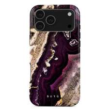 Husa de protectie pentru iPhone 17 Pro Max, Dual Layer Magsafe Purple Skies, Burga