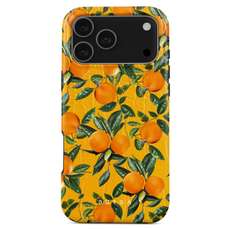 Husa de protectie pentru iPhone 17 Pro Max, Dual Layer Magsafe Orange Lemonade, Burga