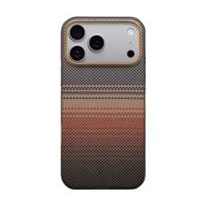 Husa de protectie pentru iPhone 17 Pro Max, MagSafe, Sunset, Aramid UltraGuard Pitaka KI1702BPM