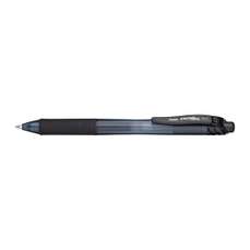 Pix cu gel retractabil, negru, varf 0,7mm, Pentel Energel X 107