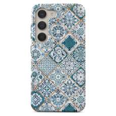 Husa de protectie pentru Samsung Galaxy S23, Dual Layer Tropical Oasis, Burga