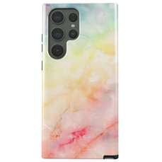 Husa de protectie pentru Samsung Galaxy S23 Ultra, Dual Layer New Flame Rainbow, Burga